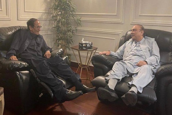  Punjab CM Poll: Asif Zardari again meets Shujaat for Hamza’s win