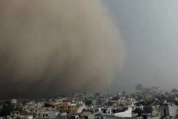  Today’s dust storm is likely to hit Karachi