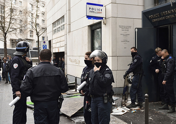 In Paris, Teenager shooting draws anger over police violence