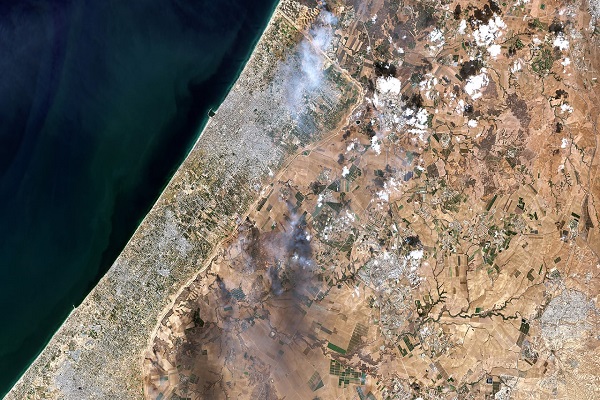  Satellite photos of Gaza are restricted