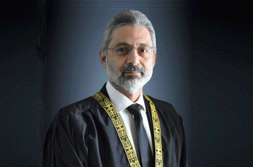  CJP Isa asks ‘people’ to look towards parliament, not SC