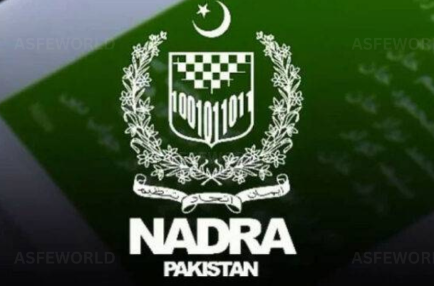  Nadra Launches Mega Registration Centre in Karachi