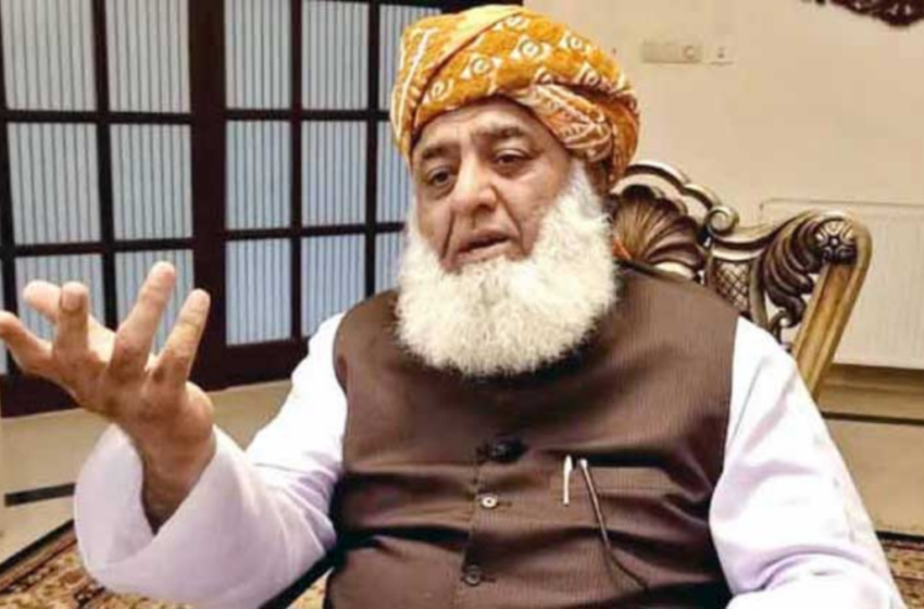  JUI-F Chief Warns of Halting Talks on Constitutional Amendment Amid Pressure